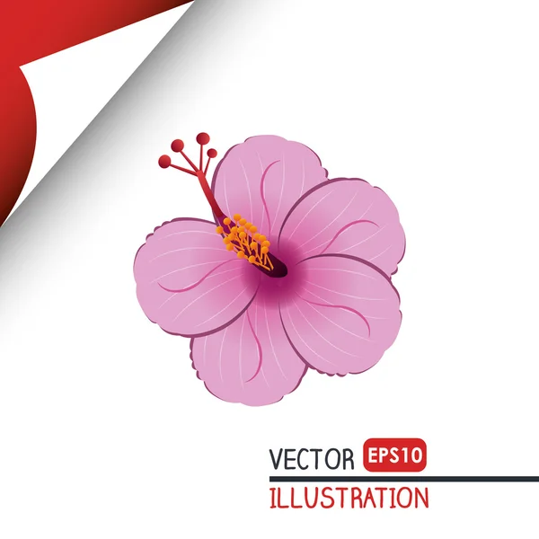 Blomma ikon design — Stock vektor