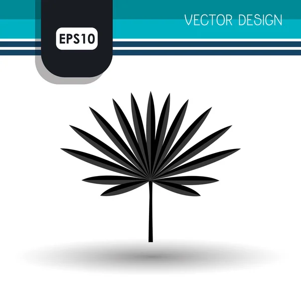 Design de ícone de flor — Vetor de Stock