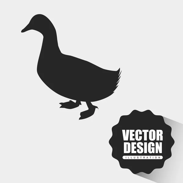 Animal farm design — Stock Vector