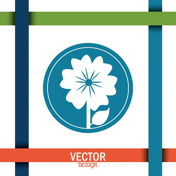 Дизайн иконок цветов — стоковый вектор