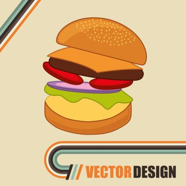 Vejetaryen yiyecekler tasarım