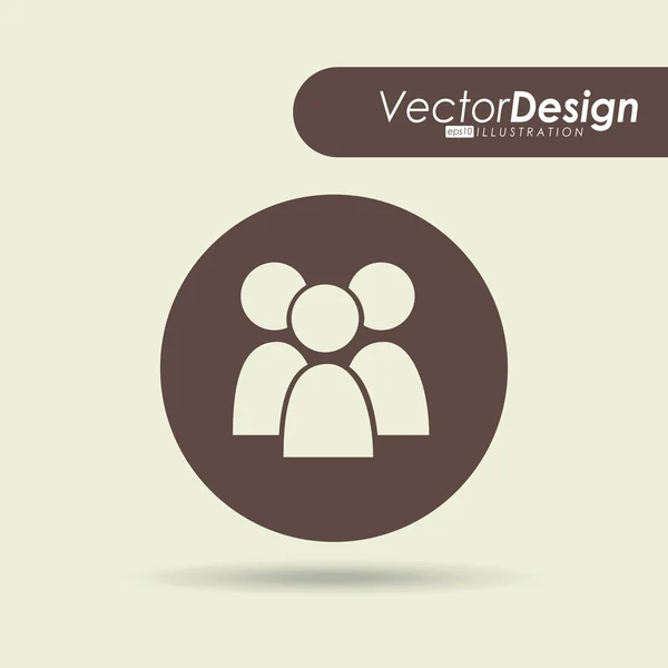 Návrh uživatelského profilu — Stockový vektor