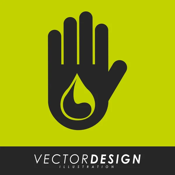 Medicinsk vård ikon design — Stock vektor