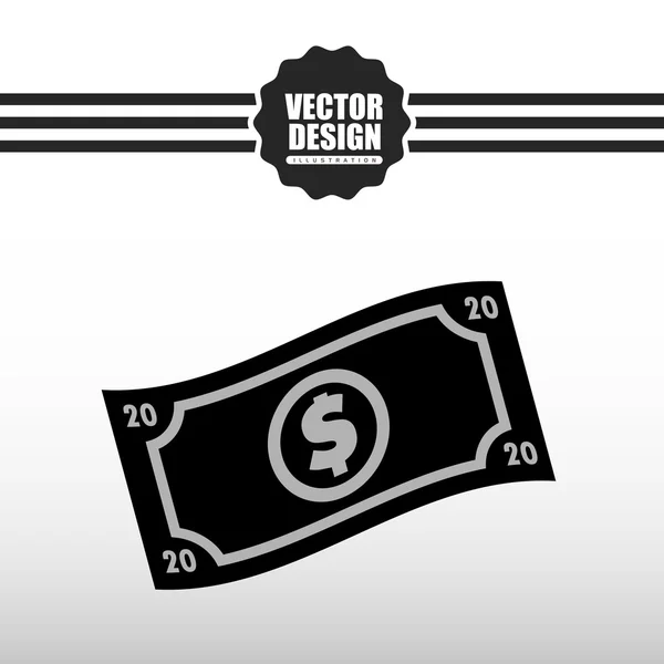 Diseño de icono de dinero — Archivo Imágenes Vectoriales