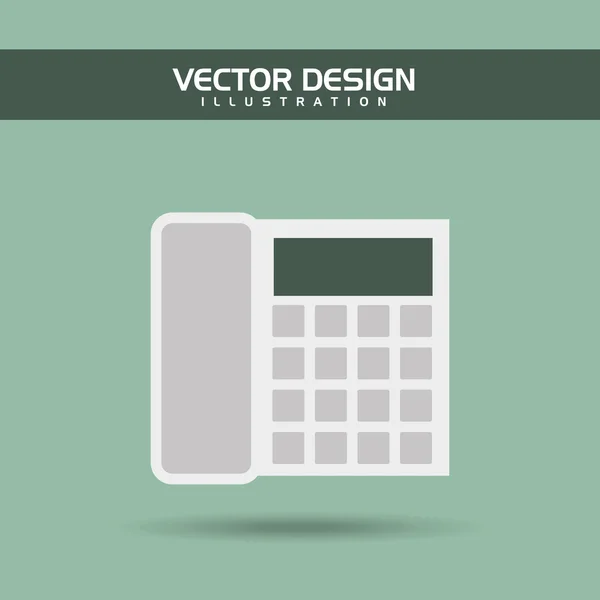 Diseño de iconos de oficina y negocios — Vector de stock