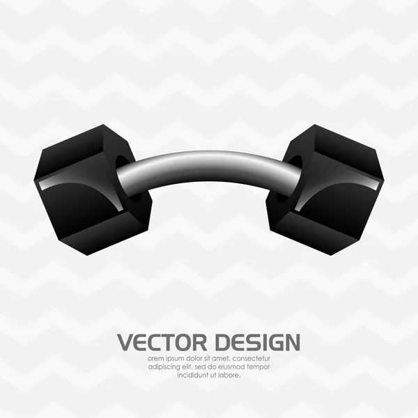 Gym tid design — Stock vektor