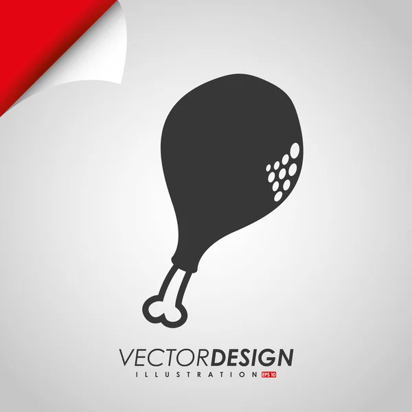 Gril ikony designu — Stockový vektor