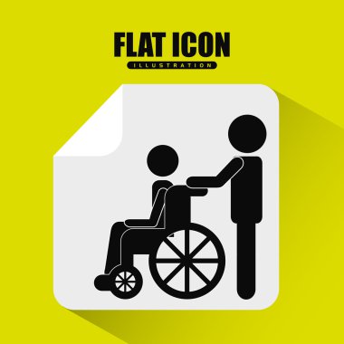 tıbbi bakım simgesi tasarım