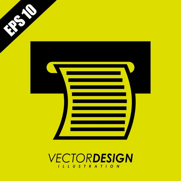 Geld pictogram ontwerp — Stockvector