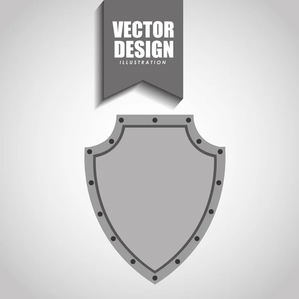 Diseño del sistema de seguridad — Vector de stock