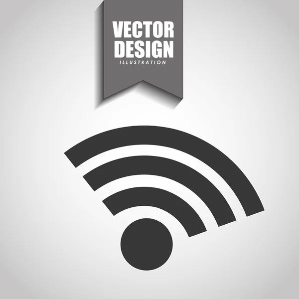 Diseño de tecnología portátil — Vector de stock