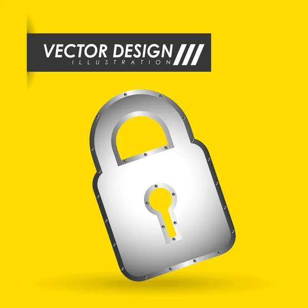 Security systemdesign — Stock vektor