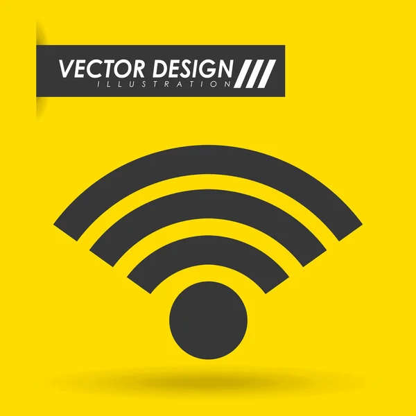 Diseño de tecnología portátil — Vector de stock