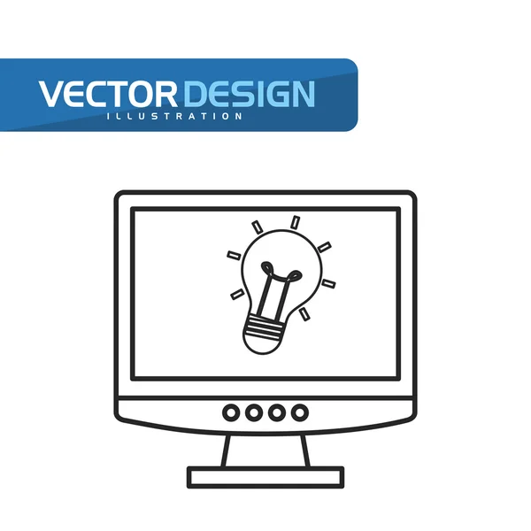 Design de ícone de escritório e negócios —  Vetores de Stock