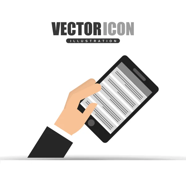 Diseño del perfil de usuario — Vector de stock