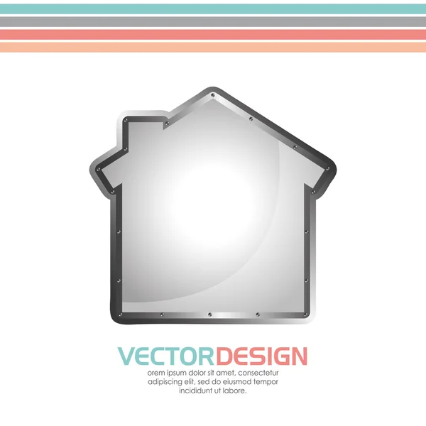 Diseño del sistema de seguridad — Vector de stock