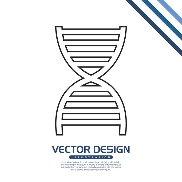Zdravotní péče ikony designu — Stockový vektor