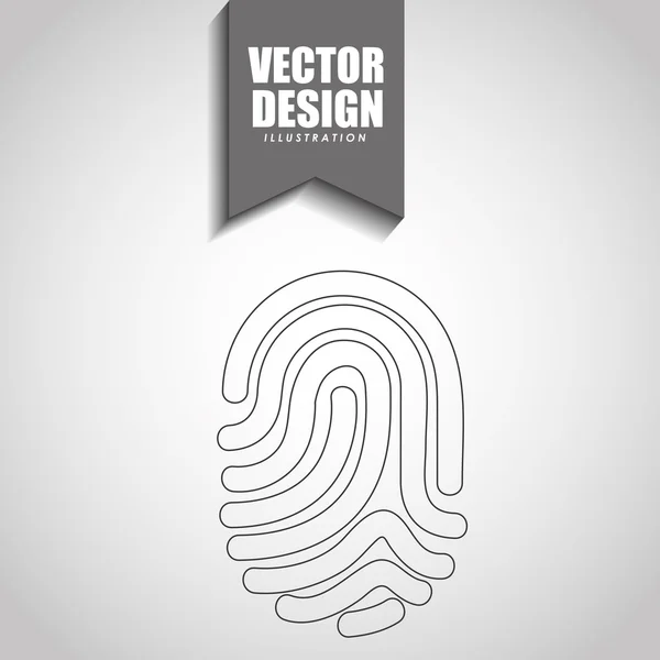 Diseño del sistema de seguridad — Vector de stock