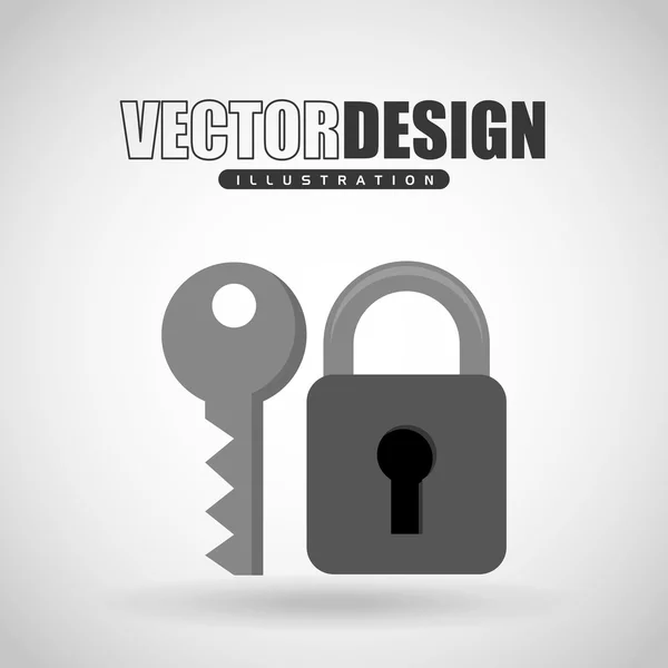 Security systemdesign — Stock vektor