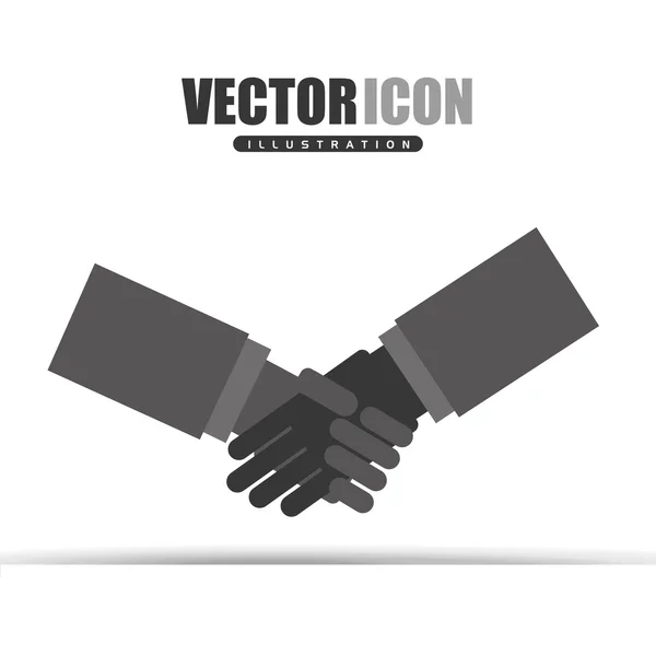 Diseño del concepto de trabajo en equipo — Vector de stock