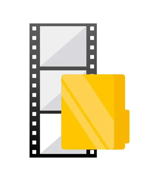 Media player design — Stockvector