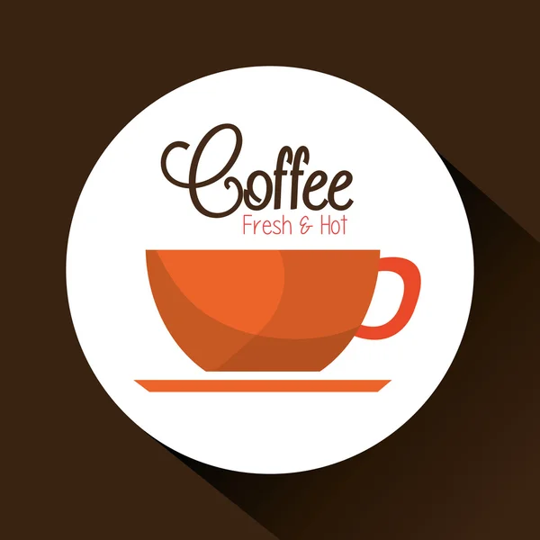 Gott kaffe design — Stock vektor