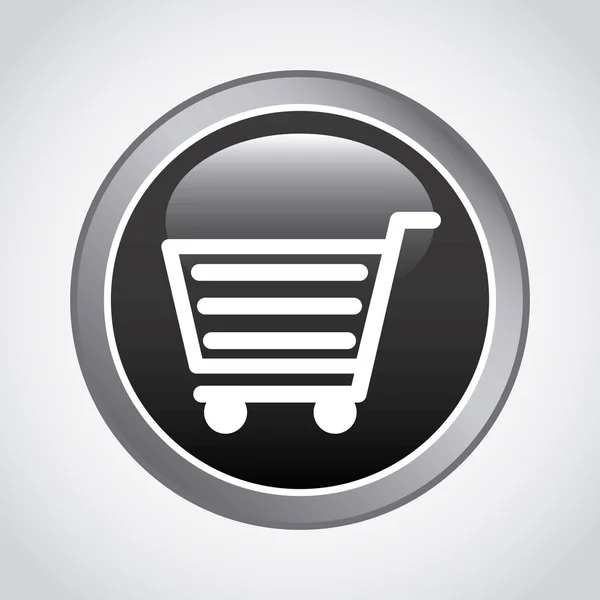 Design de ícone de compras — Vetor de Stock