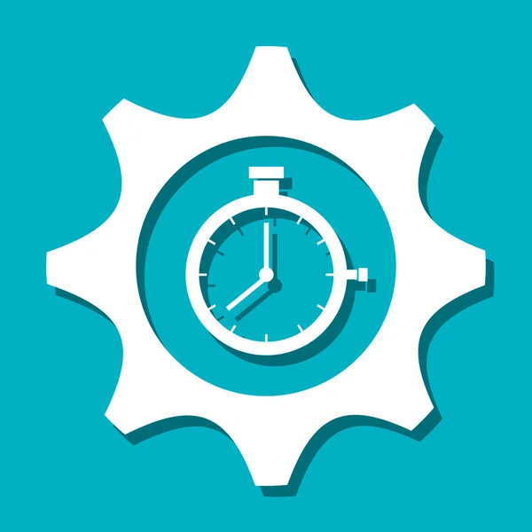 Time management design — Stock Vector