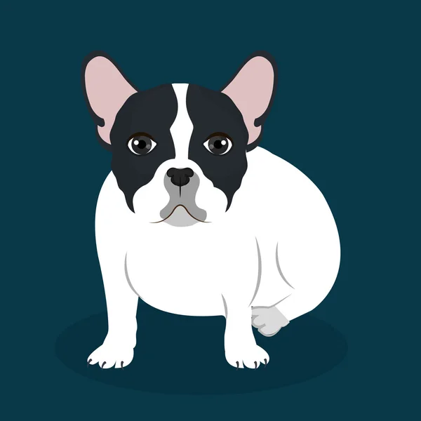 Bulldog RAS ontwerp — Stockvector