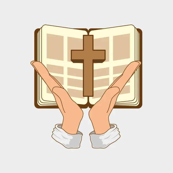 Conception de la Bible sainte — Image vectorielle