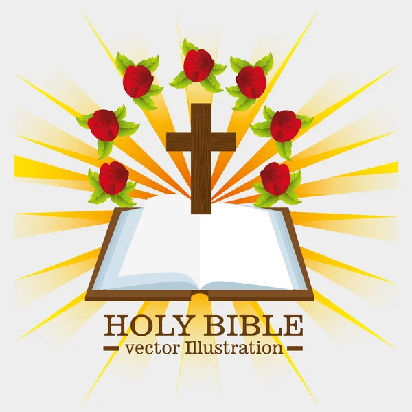 Hellige bibeldesign – stockvektor