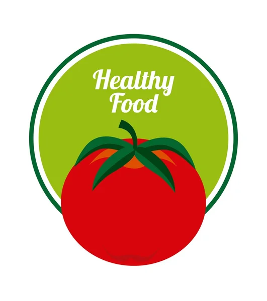 Healthy food design — Stock Vector