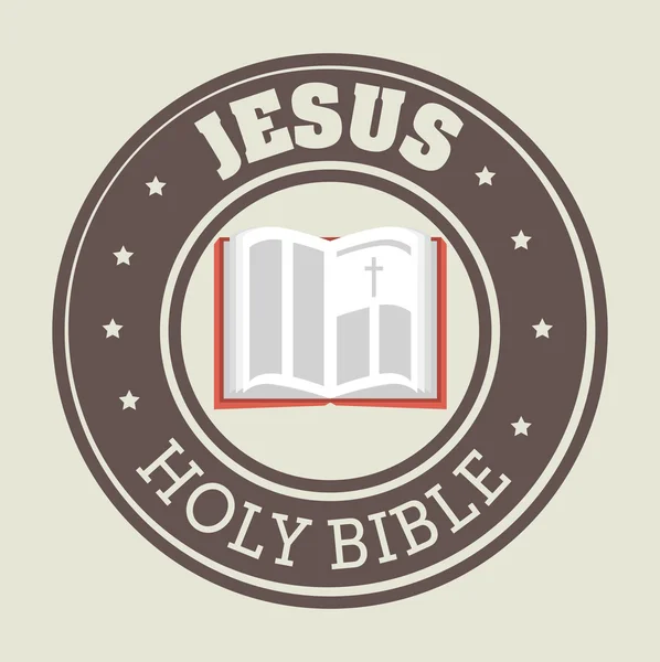 Projeto bíblia sagrada — Vetor de Stock