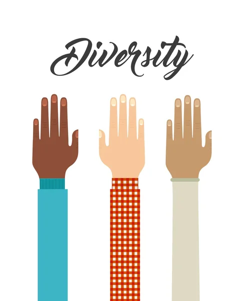 Diversity people design — Stock Vector