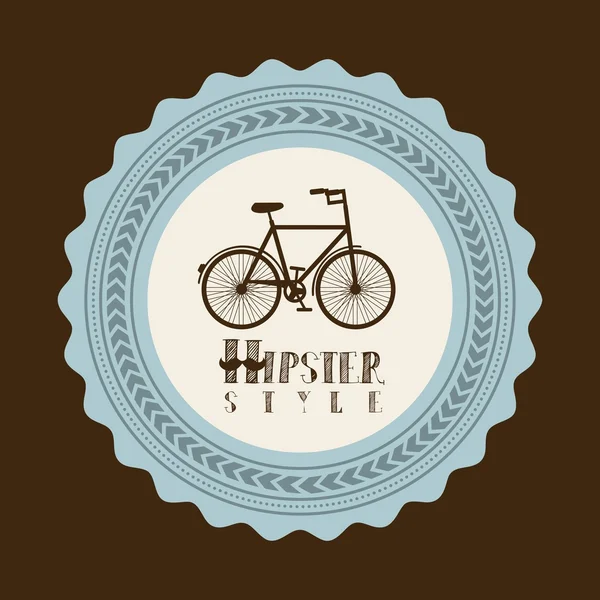 Hipster style design — Stock Vector