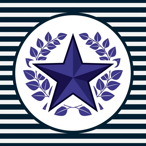 USAs emblem design — Stock vektor