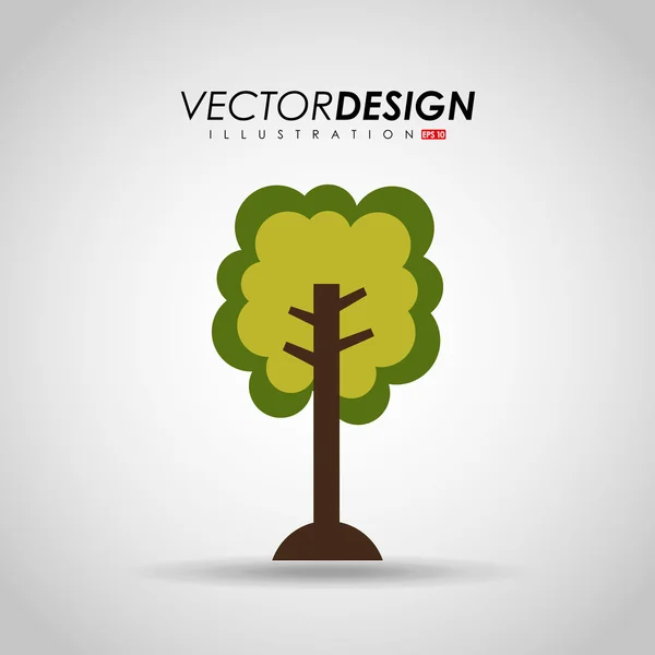 Design ecologico — Vettoriale Stock