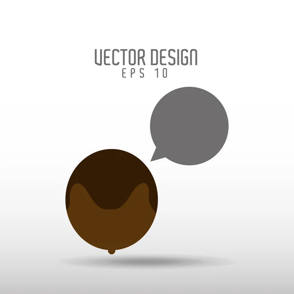 User profile design — Stock Vector
