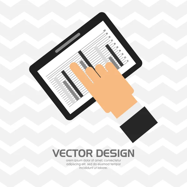 Design del profilo utente — Vettoriale Stock