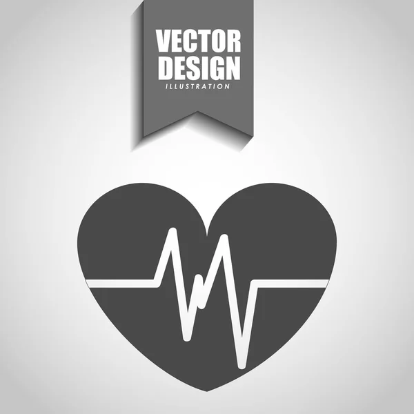 Design medizinischer Ikonen — Stockvektor