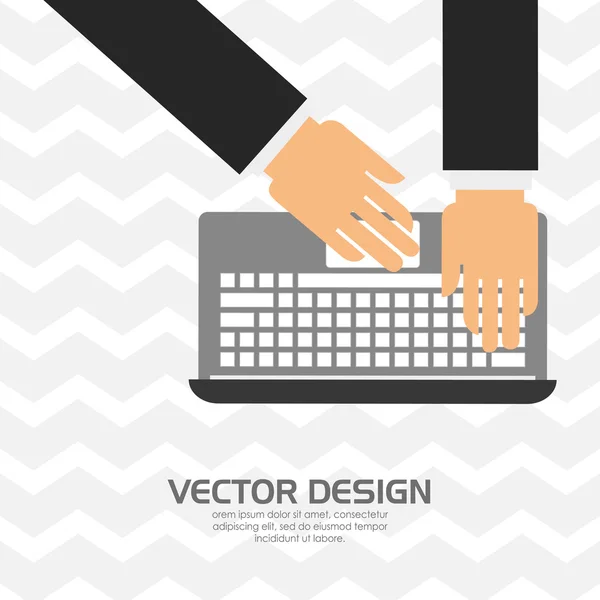 User profile design — Stock Vector