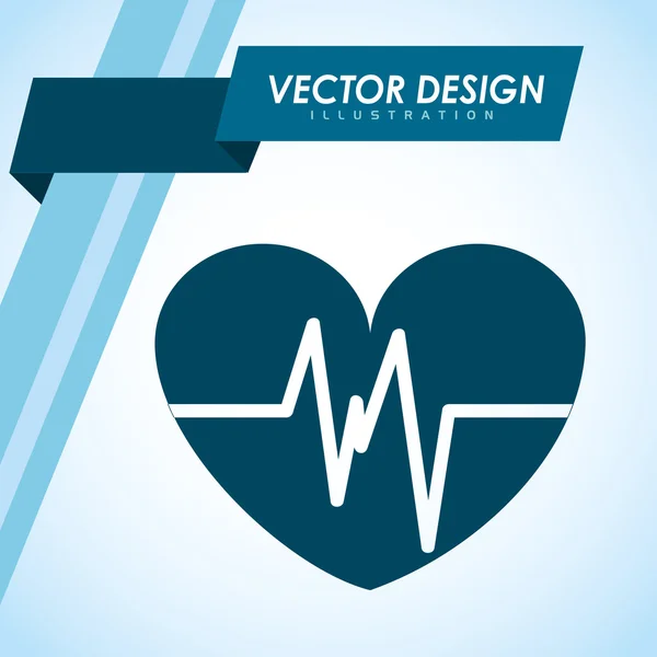 Diseño del icono médico — Vector de stock