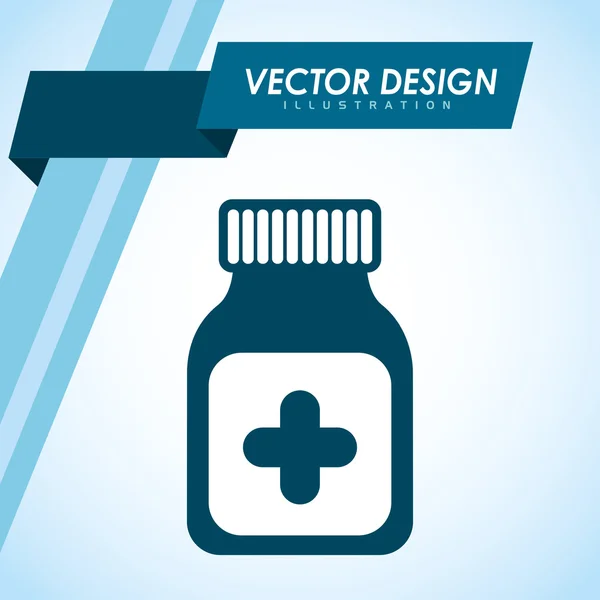 Medische pictogram ontwerp — Stockvector