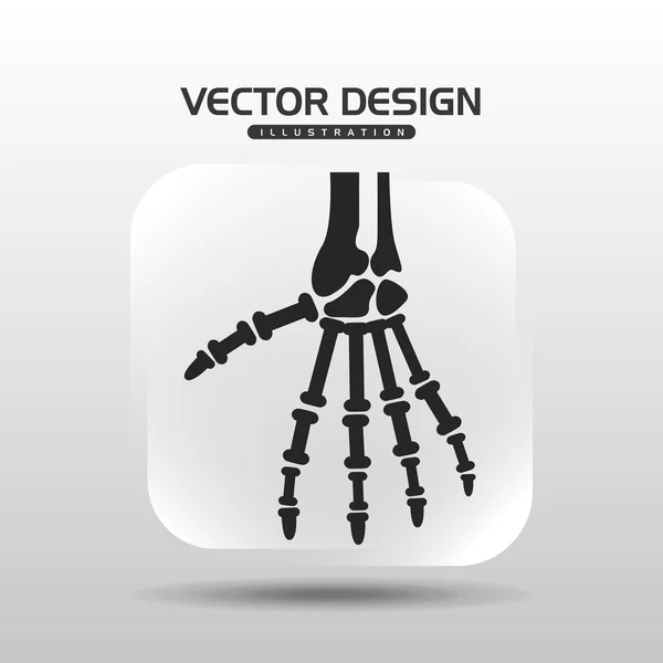 Medische zorg pictogram ontwerp — Stockvector