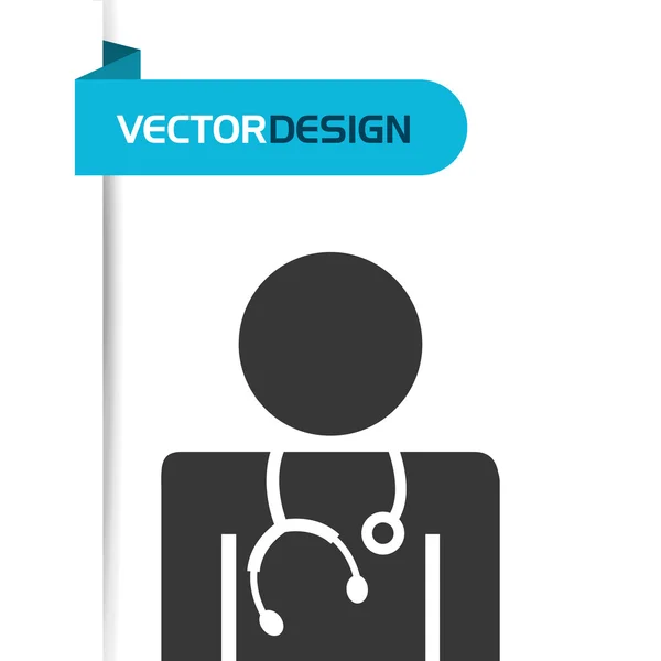 Medyczne ikona designu — Wektor stockowy