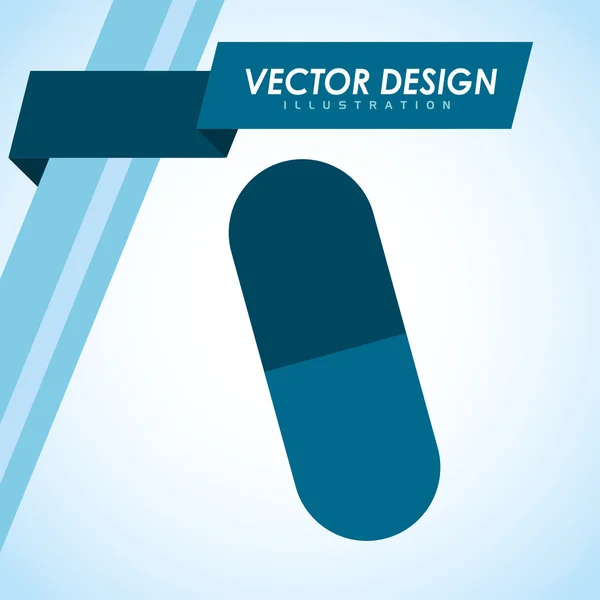 Diseño del icono médico — Vector de stock