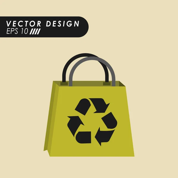 Design respectueux de l'environnement — Image vectorielle