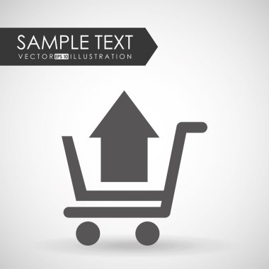 Ticaret simgesi tasarım 