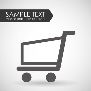 Ticaret simgesi tasarım 