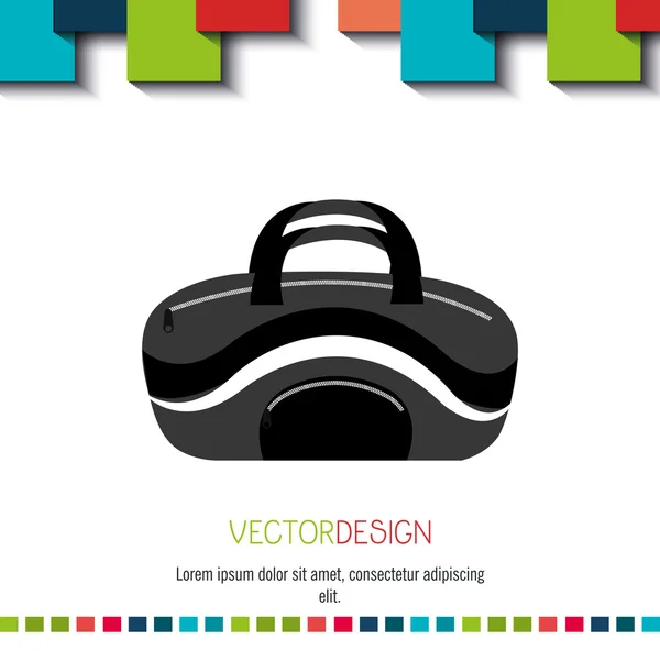 Design icona fitness — Vettoriale Stock